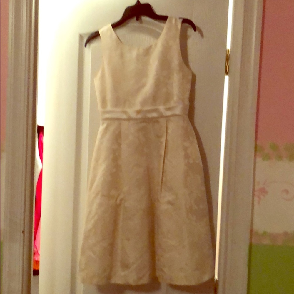 Ivory dress size 10 girls .